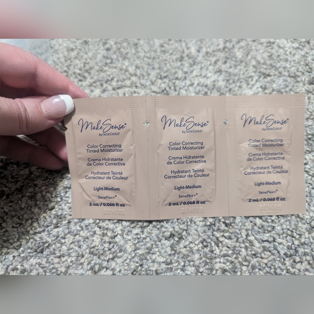 Senegence Color Correcting Tinted Moisturizer Samples